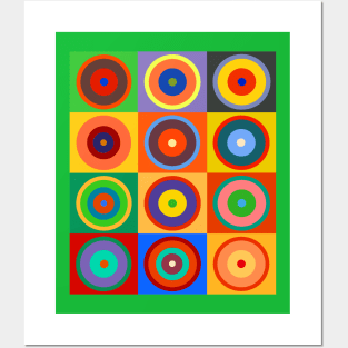 Op Art #5 Kandinsky Posters and Art